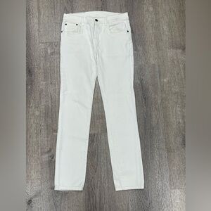 Proenza Schouler Ivory Color Skinny Jeans